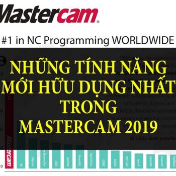Những tính năng mới hữu dụng nhất trong Mastercam 2019