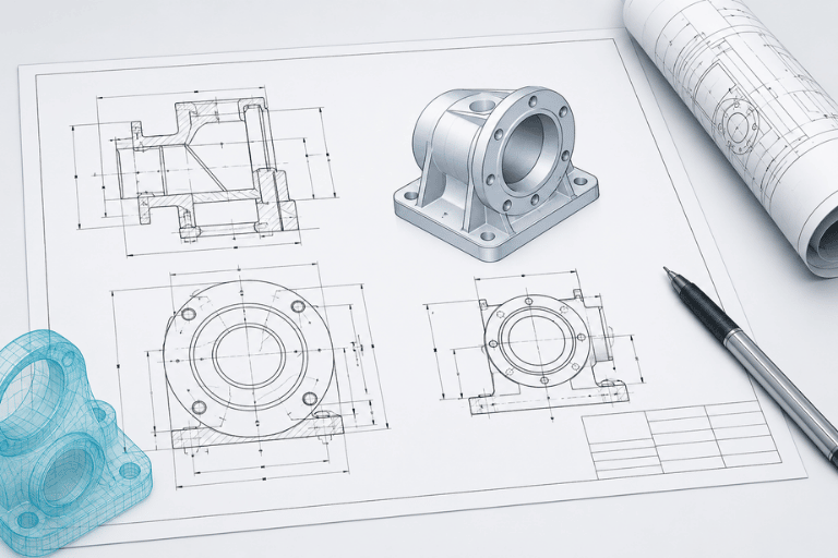 NX Drafting tạo bản vẽ kỹ thuật 2D từ mô hình 3D