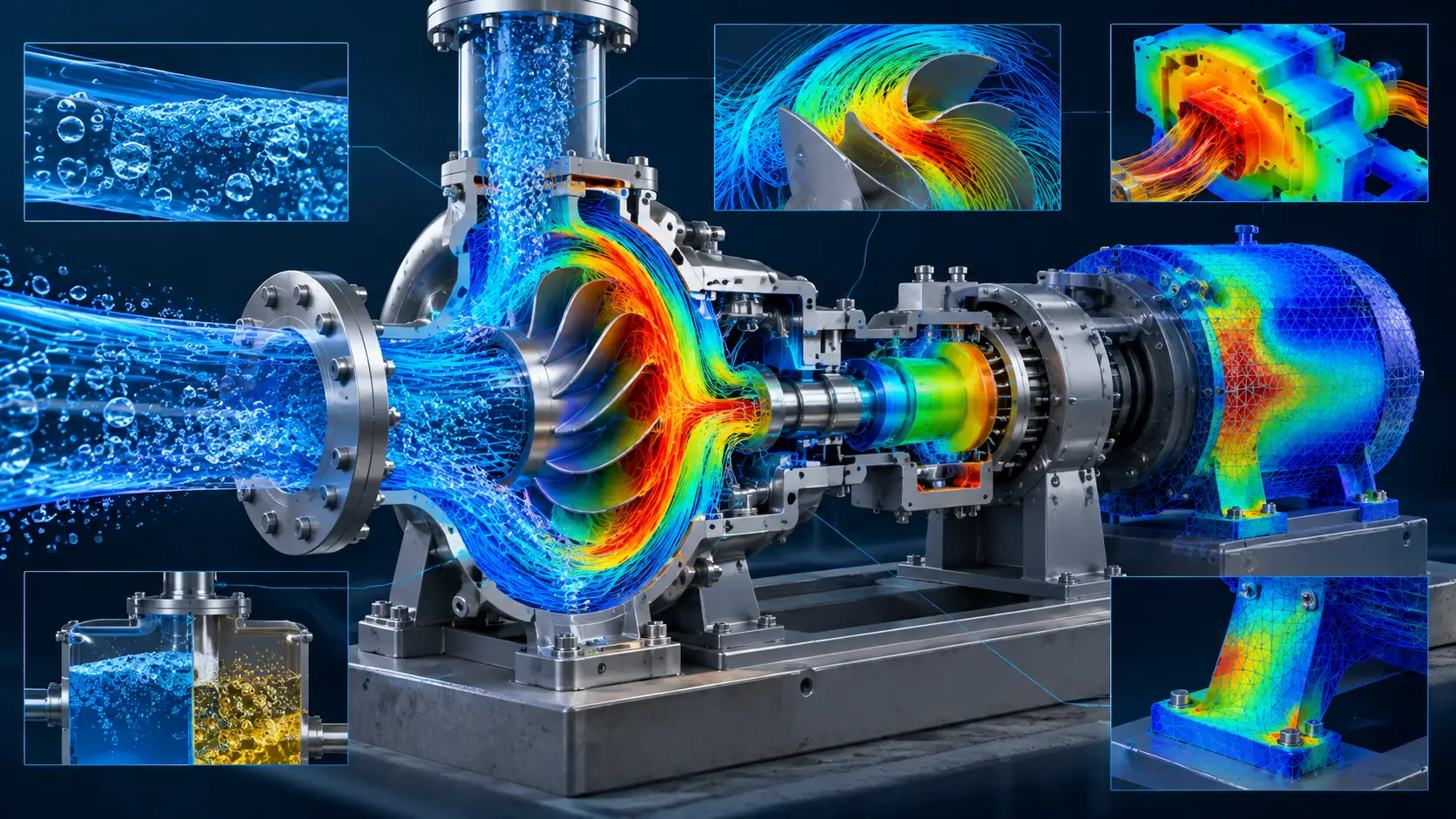 Simcenter STAR-CCM+ applications for flow thermal and multiphysics simulation