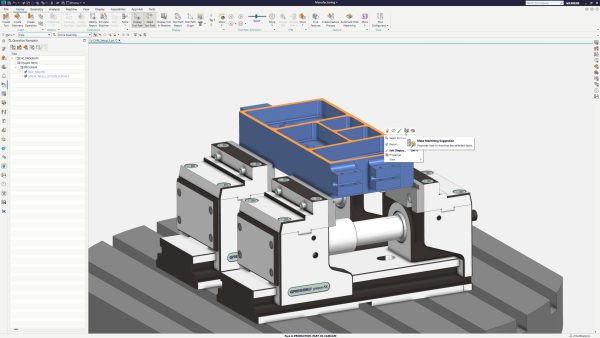 Tính năng AI Make Machining Suggestion trong NX CAM 2606