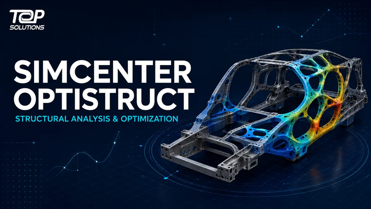Simcenter Optistruct phân tích FEA và tối ưu kết cấu ô tô