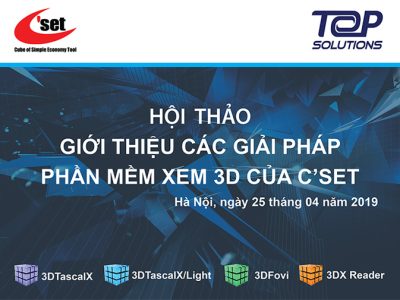 hội thảo phần mềm xem 3d cad của top và cset